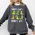 Sorry Can't Books Bye Dinosaur Librarian Bookworm Teacher Comfort Colors Sweatshirt Pepper