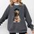 Spinone Italiano Dog Graduation Cap School Graduate Owner Men Women Kids Comfort Colors Sweatshirt Pepper