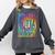 Straight Outta 5th Grade Class Of 2022 School Graduation Comfort Colors Sweatshirt Pepper