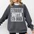Straight Outta 5th Grade Graduation Motivational Comfort Colors Sweatshirt Pepper
