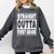 Straight Outta First Grade Graduation Class Comfort Colors Sweatshirt Pepper