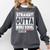 Straight Outta Middle School Class Of 2022 Shirt Graduation Comfort Colors Sweatshirt Pepper
