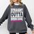 Straight Outta Nursing School Class Of 2018 Graduation Comfort Colors Sweatshirt Pepper