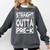 Straight Outta Pre-K Shirt Great Graduation Preschools Comfort Colors Sweatshirt Pepper