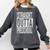 Straight Outta Preschool Pre-School Graduation Cool Comfort Colors Sweatshirt Pepper