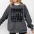 Straight Outta Sixth Grade Class Of 2019 Graduation Comfort Colors Sweatshirt Pepper