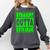 Straight Outta Sixth Grade Graduation Class Comfort Colors Sweatshirt Pepper