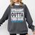 Straight Outta Third Grade Class Of 2019 Graduation Comfort Colors Sweatshirt Pepper