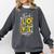 Sunflower Teach Love Inspire Cool Graduation Teacher School Comfort Colors Sweatshirt Pepper