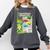 Superman Kryptonite Handbook Premium Tri-Blend Comfort Colors Sweatshirt Pepper