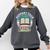 Support Your Local Library Book Lovers Comfort Colors Sweatshirt Pepper
