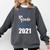 I Survived 5th Grade Class Of 2021 Quarantined Graduation 2 Comfort Colors Sweatshirt Pepper