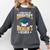 i Survived My Daughters Bachelor's Degree Graduation Gifts Comfort Colors Sweatshirt Pepper
