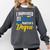 i Survived My Fiance's Masters Degree Graduation Gifts Comfort Colors Sweatshirt Pepper