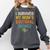 i Survived My Moms Doctoral Degree Doctorate Graduation Comfort Colors Sweatshirt Pepper