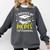 i Survived My Mom's EdD Dissertation Graduation Mom EdD Comfort Colors Sweatshirt Pepper