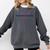 Survived Nursing School Graduation Student Comfort Colors Sweatshirt Pepper