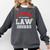 I Survived My Partner's Law Degree Graduation Shirt Comfort Colors Sweatshirt Pepper