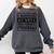 I Survived My Wife's Doctorate Program PhD Graduation Comfort Colors Sweatshirt Pepper