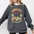 Survived My Wife's Master's Degree College Graduation Comfort Colors Sweatshirt Pepper