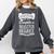 Survivor Of My Daughter's Master Degree Masters Graduation Comfort Colors Sweatshirt Pepper