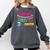 Sweet Happy Last Day Of 3rd Grade Kids Graduation T Comfort Colors Sweatshirt Pepper