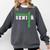 Swimming Senior Night Swim Senior 2026 Graduation 33 Comfort Colors Sweatshirt Pepper