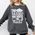 The Tassel Was Worth The Hassle Graduation Class Comfort Colors Sweatshirt Pepper