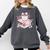 Teacher Valentine's Day All Booked For Valentines Reading Comfort Colors Sweatshirt Pepper