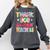 Thank You 1st Grade Teachers Graduation Last Day Of School Comfort Colors Sweatshirt Pepper