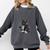 At Times I Think To Myself Drop The Book And Get Stuff Done Comfort Colors Sweatshirt Pepper