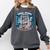 Tired Moms Book Club Coffee Chaos And Chapters Graphic Comfort Colors Sweatshirt Pepper