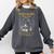Tired Moms Book Club Coffee Chaos Readers Cozy Comfort Colors Sweatshirt Pepper
