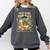 Tired Moms Book Club Cozy Night Coffee Reading Cat Comfort Colors Sweatshirt Pepper