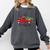 Tis The Season Holiday Nostalgia Red Truck Comfort Colors Sweatshirt Pepper