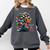 History Education Is Freedom Books Teacher Women Girls Comfort Colors Sweatshirt Pepper