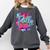 Totally 80's Colorful Retro 1980s Style Nostalgia Vibe Comfort Colors Sweatshirt Pepper