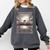 Totally Weird Tees Cat Library Book Reading Literary Comfort Colors Sweatshirt Pepper