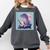 Trex Reading Book Dinosaur Comfort Colors Sweatshirt Pepper