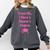 Trust Me I Have A Master's Degree Graduation Comfort Colors Sweatshirt Pepper