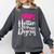 Two Degrees Hotter Graduation 2025 Diploma College Masters Comfort Colors Sweatshirt Pepper