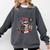 Unapologetically Anti Social Book Club Comfort Colors Sweatshirt Pepper