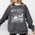 Unapologetically Antisocial Book Club Meets Weekly Retro Comfort Colors Sweatshirt Pepper