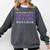 Never Underestimate Girl With A Book Women Inspiration Quote Comfort Colors Sweatshirt Pepper