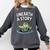 Unearth a Story Frog Reading a Book Summer 2026 Premium Tri-Blend Comfort Colors Sweatshirt Pepper Unearth a Story Frog Reading a Book Summer 2026 Premium Tri-Blend Comfort Colors Sweatshirt Pepper