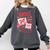 Valentines Book Lover Romance Books Are My Love Language Comfort Colors Sweatshirt Pepper