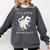 Vibes Are Off Cat Skateboard Introvert Sarcastic Humor Comfort Colors Sweatshirt Pepper