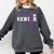 Volleyball Senior Night Volleyball Senior 2025 Graduation 26 Comfort Colors Sweatshirt Pepper