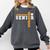 Volleyball Senior Night Volleyball Senior 2025 Graduation 8 Comfort Colors Sweatshirt Pepper