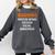 Warning Protein Intake Exceeds Social Awareness Introvert Comfort Colors Sweatshirt Pepper